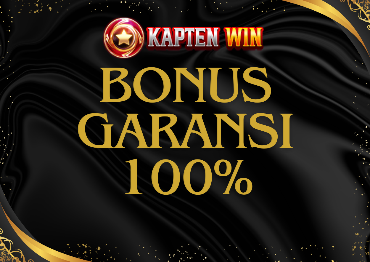 Bonus Garansi 100%